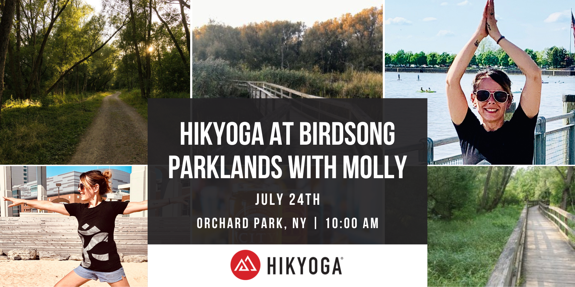 Hikyoga at Birdsong Parklands with Molly - Hikyoga